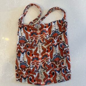 Free People Multicolor Floral Tote